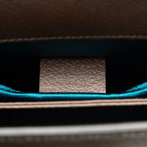 Authentic Gucci GG Supreme Ophidia Chain Shoulder Bag - Picture 7 of 8